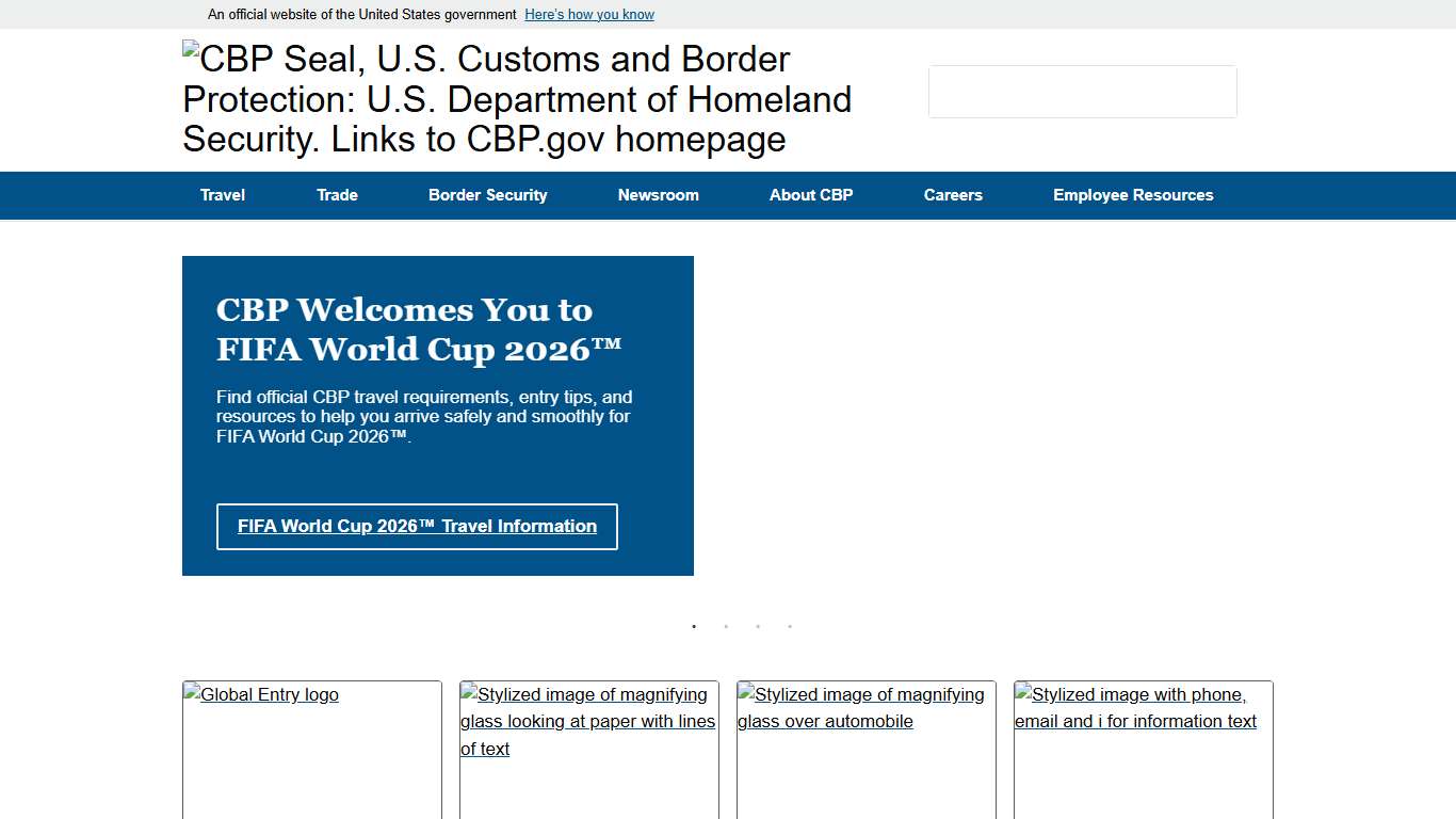 U.S. Customs and Border Protection U.S. Customs and Border Protection